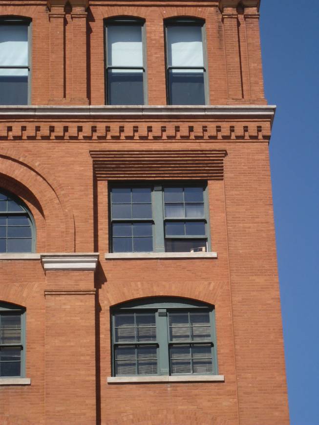 The Sixth Floor Museum's sixth-floor window, behind which is Lee Harvey Oswald's sniper nest.