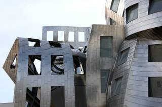 The Cleveland Clinic Lou Ruvo Center for Brain Health, which features a unique, twisting architecture, is nearing completion for its opening in May.