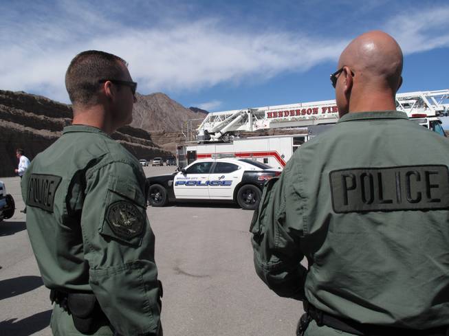 Eldorado Valley Regional Public Safety Training Facility groungbreaking