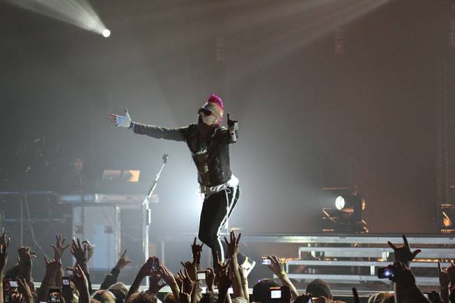 30 Seconds to Mars performs April 9, 2010, at The Pearl in the Palms.