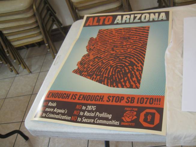 Reform Immigration for America holds a news conference Monday to discuss Arizona's new immigration law. 