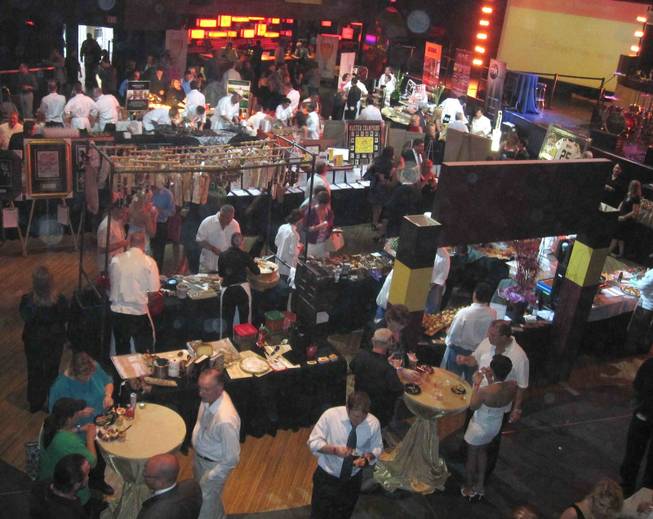 The VIP reception at 2010 Taste of the Nation at Rain in the Palms on June 2, 2010.