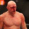 A bloodied Keith Jardine takes a break during a stop in the action during his fight against Matt Hamill in the Ultimate Fighter Season 11 Finale at the Pearl inside the Palms last June. Jardine lost a split decision and the UFC released him shortly after.