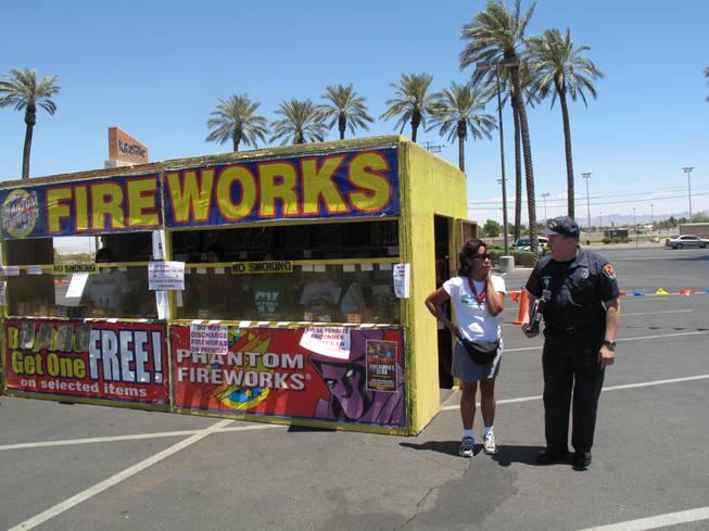 Fireworks Booth Inspection