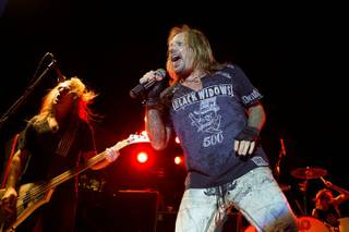 Vince Neil performs at the Palms Pool & Bungalows on July 1, 2010.
