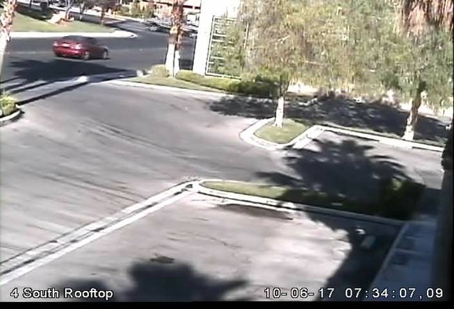 Metro Police are looking for a red or maroon vehicle suspected of being used in four sexual assaults along Flamingo Road. 