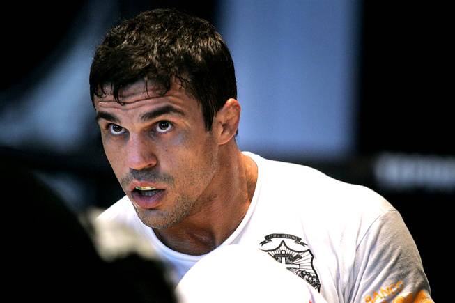 Vitor Belfort Works Out