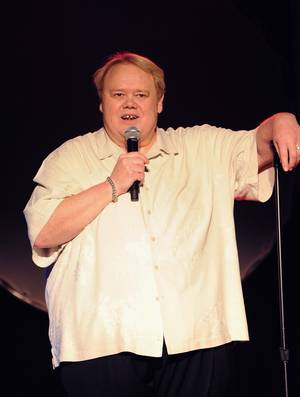 Louie Anderson hosts a sneak peek of the Louie Anderson Theater inside Palace Station on July 28, 2010.