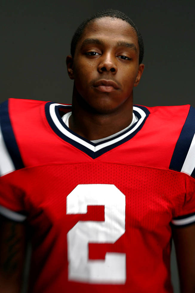 Liberty High School football player Ty Byrd.