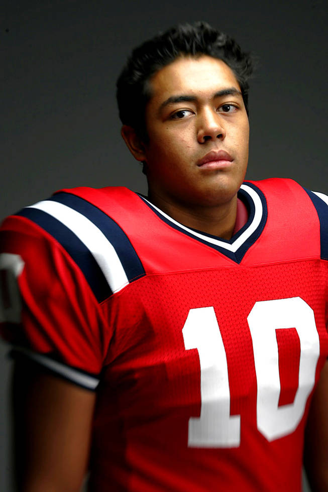 Liberty High School football player Sam Tai.