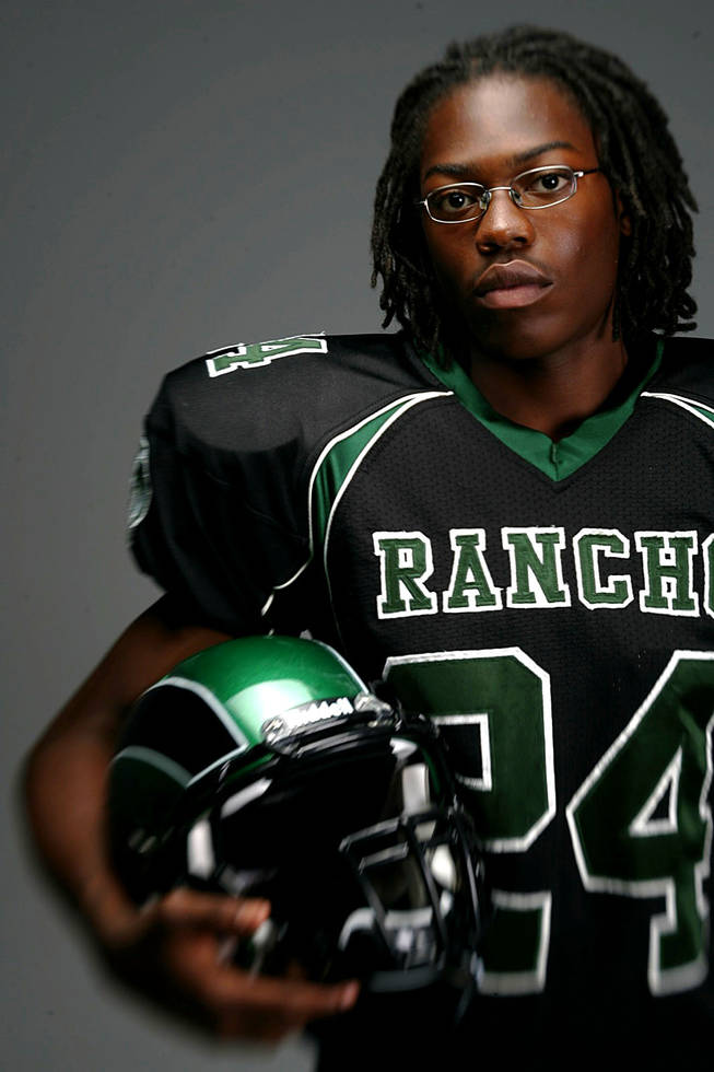 Rancho High School football player Shamel David.
