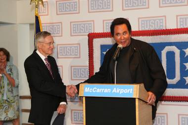 John Katsilometes checks in with Wayne Newton, a longtime supporter of the USO who recently celebrated the organization’s 75th anniversary.