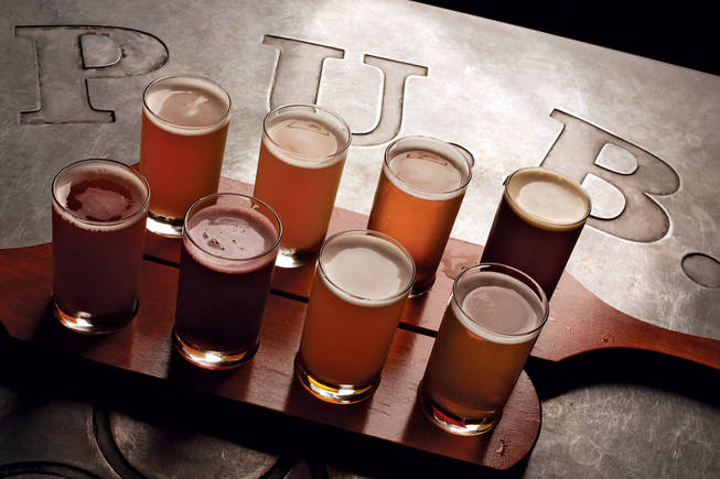 Todd English P.U.B. offers 41 beers on tap, including the only cask beers (English-style beers served 7 to 10 degrees warmer than normal) in the state of Nevada.  