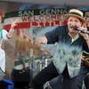 Ciro Giorgio performs with Melly and Emilio on Thursday at the San Gennaro Feast at the Silverton Casino, 3333 Blue Diamond Road. 