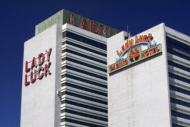 A view of the Lady Luck hotel towers in downtown Las Vegas September 21, 2010. The Lady Luck, closed since 2006, is owned by the Los Angeles based CIM Group. STEVE MARCUS / LAS VEGAS SUN