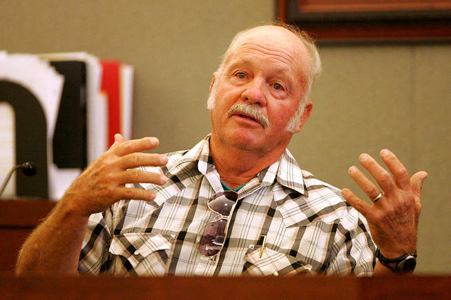 Will Nelson testifies during a coroner's inquest for Erik Scott at the Regional Justice Center Saturday, September 25, 2010.