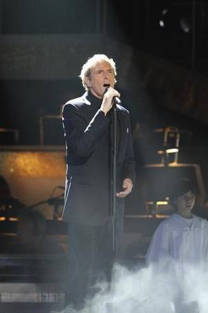 Michael Bolton on the Week 3 results show of ABC's <em>Dancing With the Stars</em> on Oct. 5, 2010.