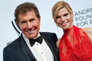 Steve Wynn and Andrea Hissom on the Andre Agassi Grand Slam red carpet at the Wynn on Oct. 9, 2010.