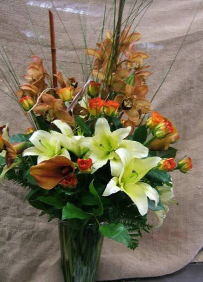 Flowers Sharron Angle sent to Joy Behar. 