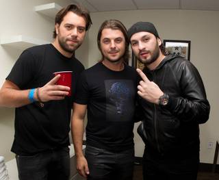 Swedish House Mafia at Masquerade Motel at The Joint in the Hard Rock Hotel on Oct. 31, 2010.