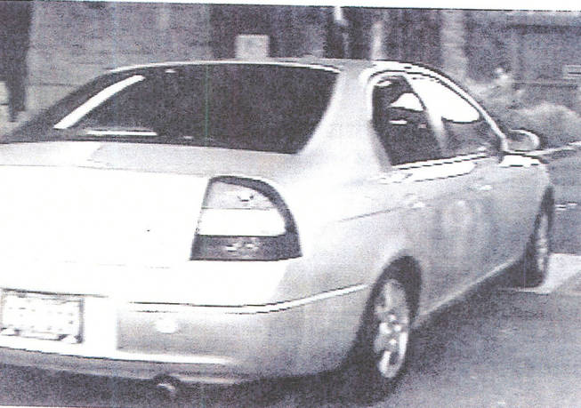 A silver 2001 Kia Spectra sought in the disappearance of Lexis Kaye Roberts.