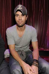 Enrique Iglesias at LAX in the Luxor on Nov. 11, 2010.