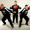Coronado basketball players Michael Louder, Austin Nelson and Adam Schmitt.