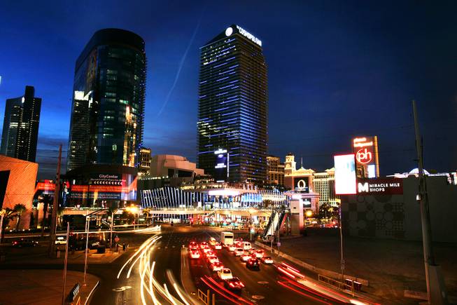 The Cosmopolitan of Las Vegas is seen on Dec. 13, ...