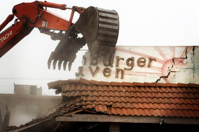 Hamburger Heaven Demolition