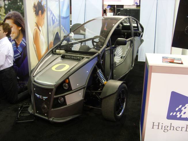 Cars on the floor at CES 2011