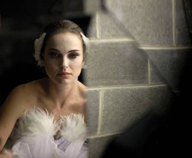 Natalie Portman, as dark as the title implies, in "Black Swan."