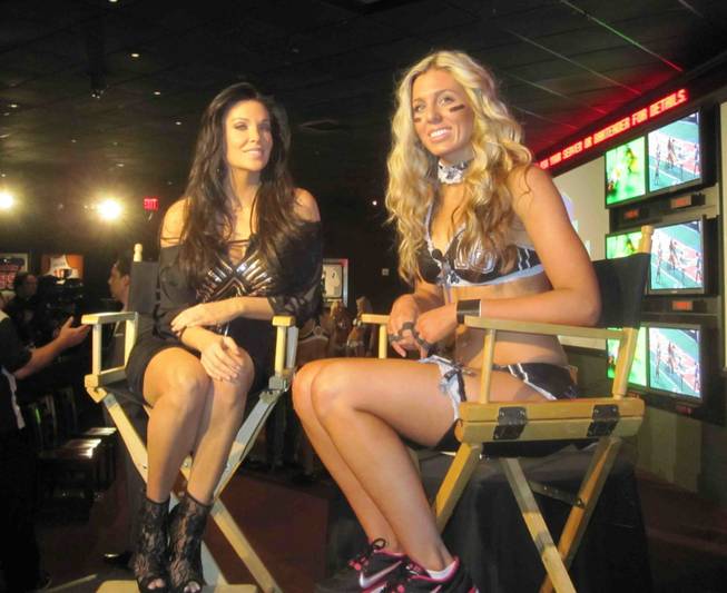 The Lingerie Football League press conference at The Sporting House ...