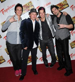 2/8/11: Recycled Percussion Red Carpet at Tropicana