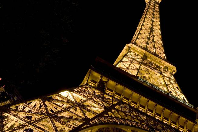 The Eiffel Tower restaurant at Paris is one of many romantic Las Vegas locations where men will be popping the question on Valentine's Day. The restaurant has 15 proposals scheduled for the holiday. 