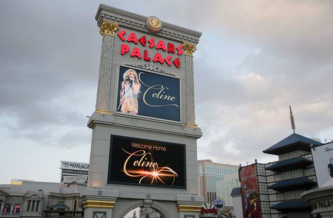 Celine Back in Vegas