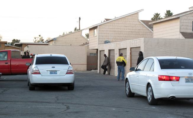 A man shot Feb. 27 at the Parkway Villas apartments near Maryland Parkway and Tropicana Avenue died from his injuries at Sunrise Hospital and Medical Center. 