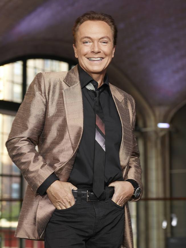 David Cassidy, rockin' the gold jacket in one of the many promotional photos for "Celebrity Apprentice."