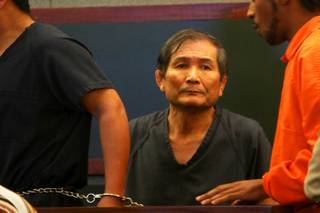 Hiroyuki Yamaguchi makes an appearance in Las Vegas Justice Court Tuesday, March 15, 2011.