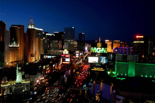 Earth Hour-Las Vegas Strip 2011