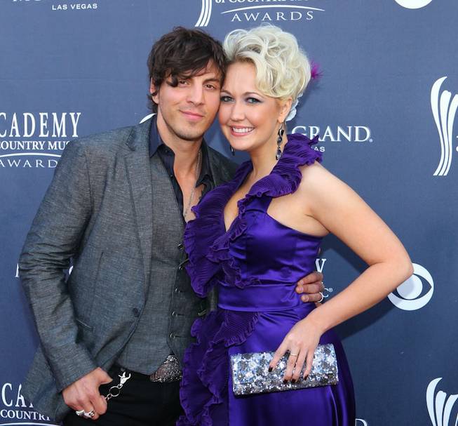 Steel Magnolia arrives at the 46th Academy of Country Music Awards at MGM Grand Garden Arena on April 3, 2011.