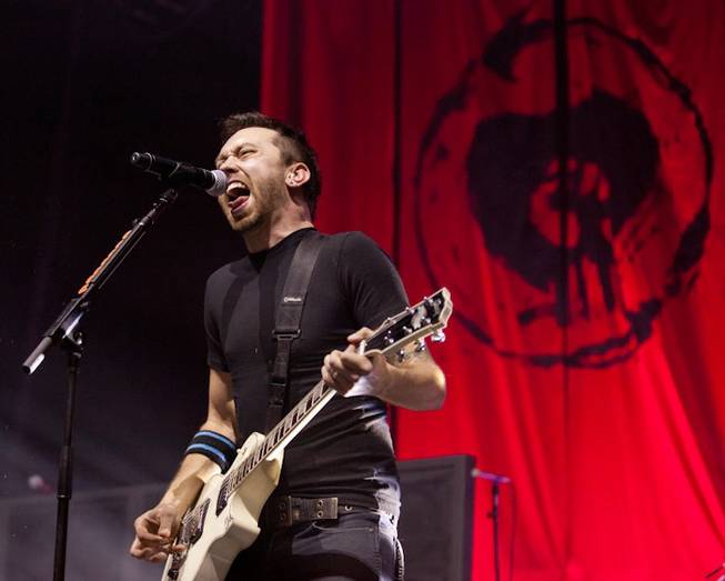 Rise Against at the Joint at the Hard Rock on April 5, 2011.