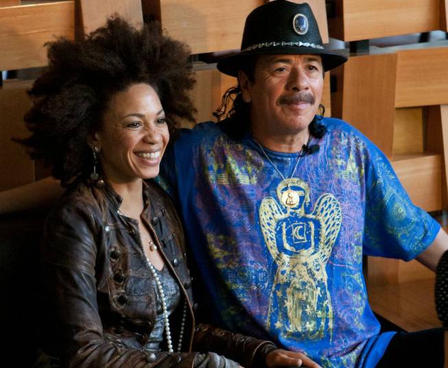 Santana's Memorabilia Case at Hard Rock Hotel