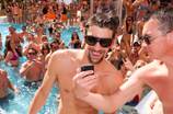 Michael Phelps at Encore Beach Club