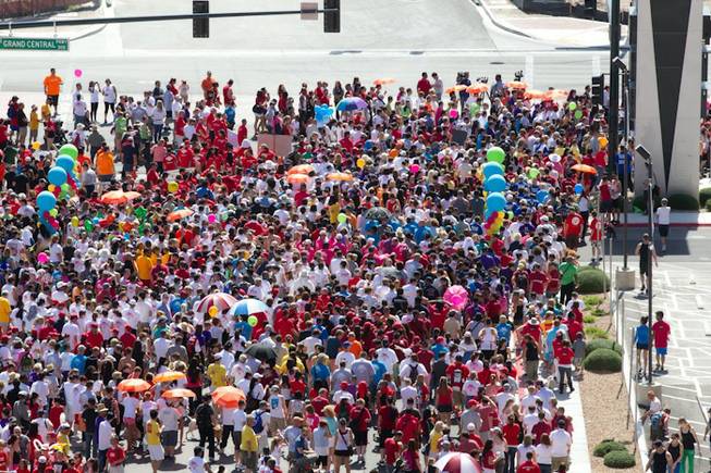 The 21st AFAN AIDS Walk at World Market Center on April 17, 2011.   