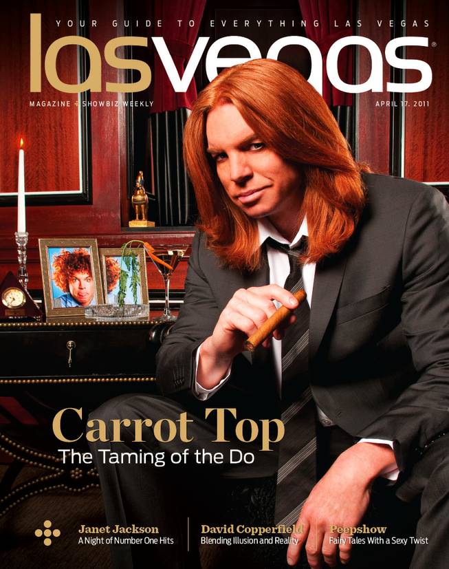 Las Vegas Magazine cover. 