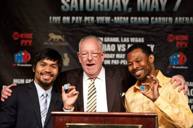 Pacquiao and Mosley Press Conference