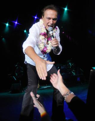 David Cassidy at the Orleans on May 7, 2011. 