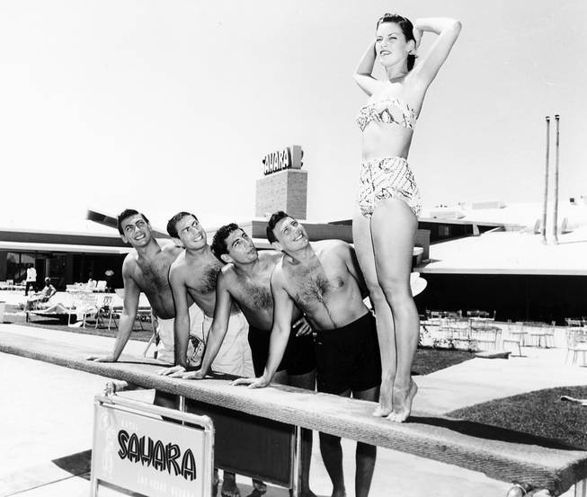 The Ames Brothers at the Sahara Hotel. 1950's