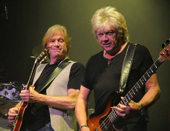 The Moody Blues at The Joint in the Hard Rock Hotel on May 13, 2011.