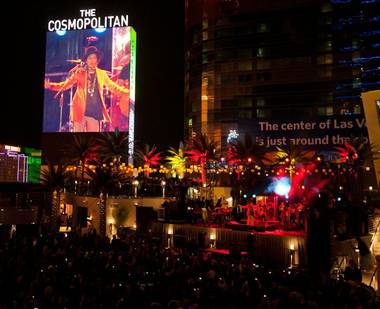 The Cosmo is redefining concert cool smack dab in the middle of the Las Vegas Strip.